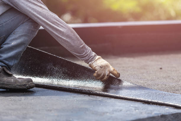 Professional Crawl Space Encapsulation technician working in Wisconsin Dells, WI